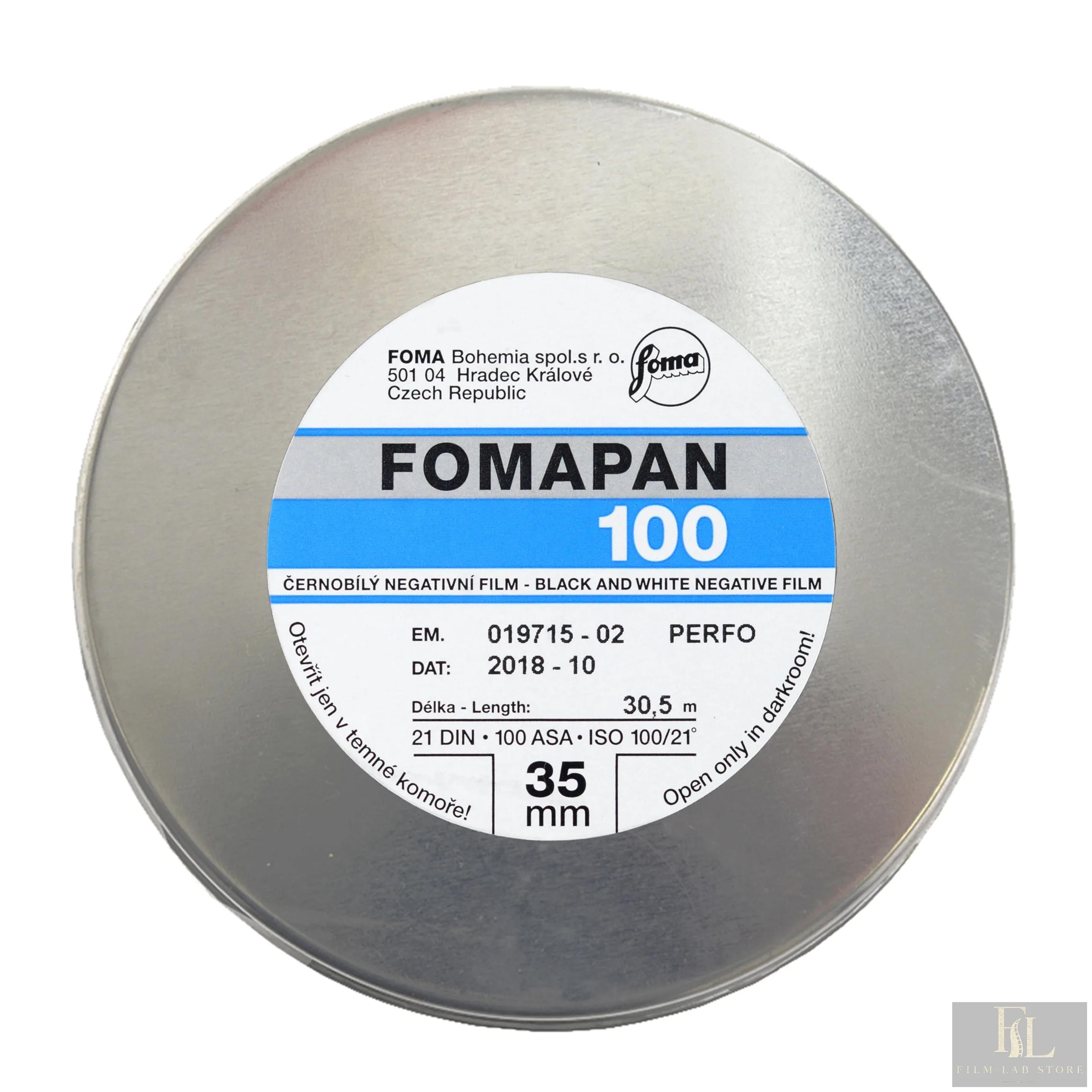 FOMA Fomapan 100 30,5m bulk roll