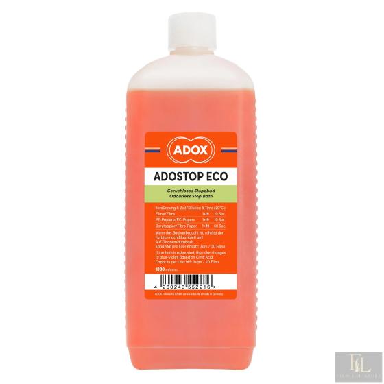 ADOX ADOSTOP ECO Stop Bath with Indicator 1000 ml conc.
