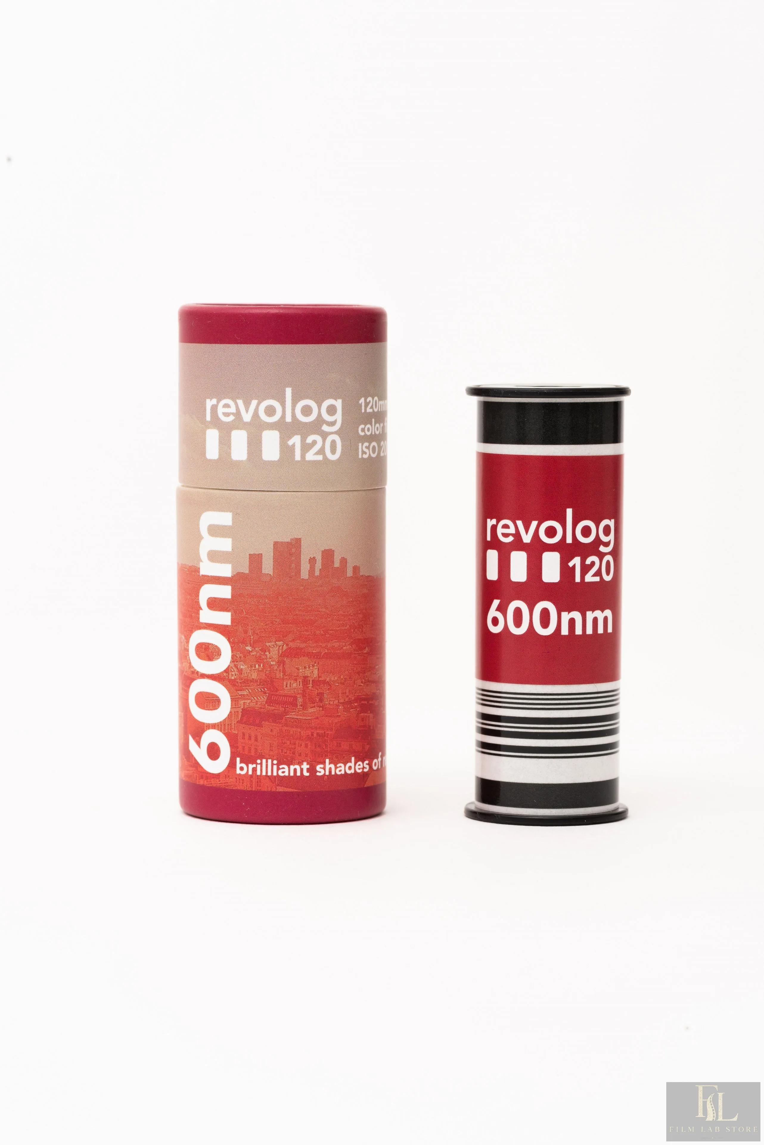 Revolog 600 nm — цветная фотоплёнка 120 с тёплым сдвигом цвета, ISO 200