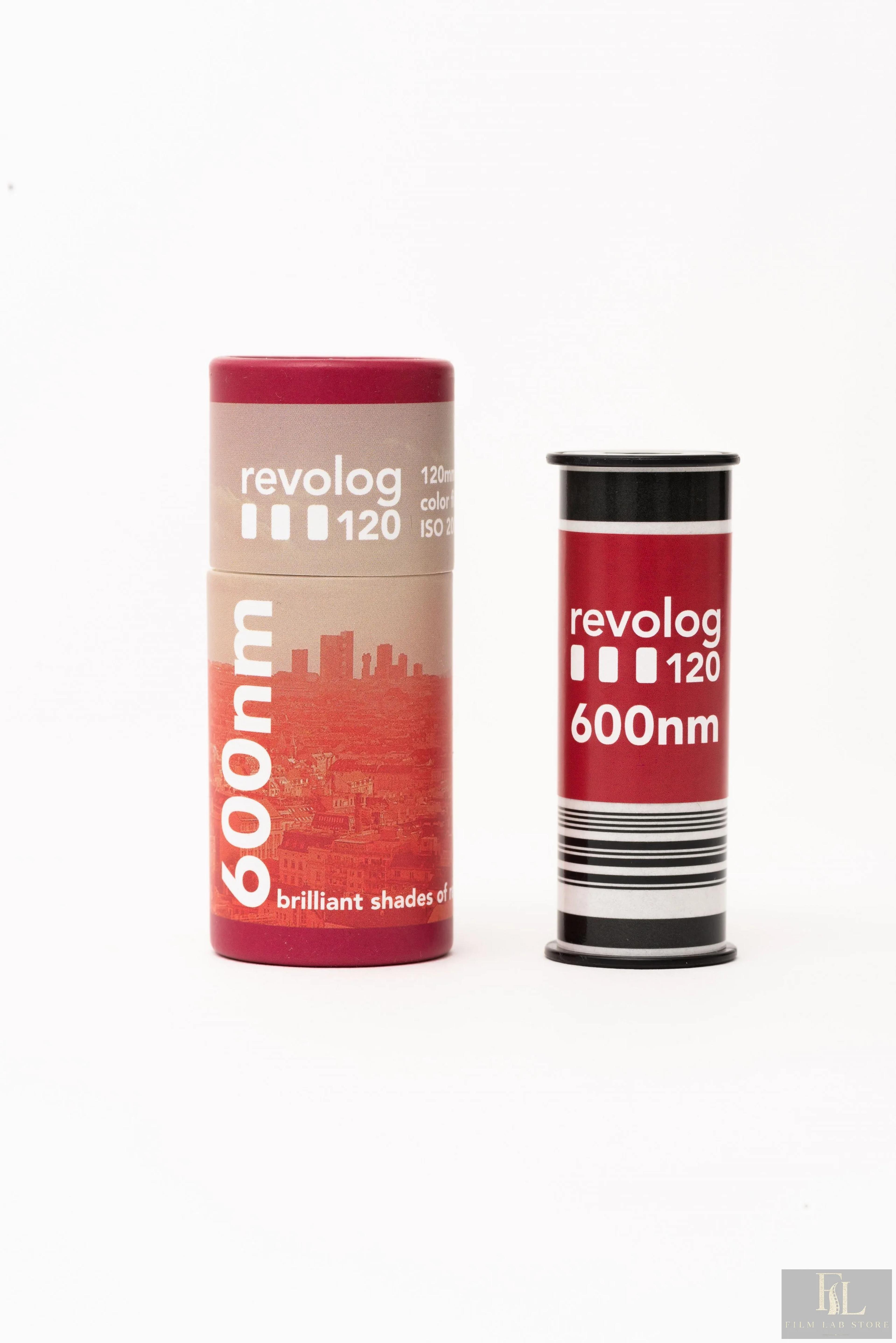 Revolog 600 nm — цветная фотоплёнка 120 с тёплым сдвигом цвета, ISO 200