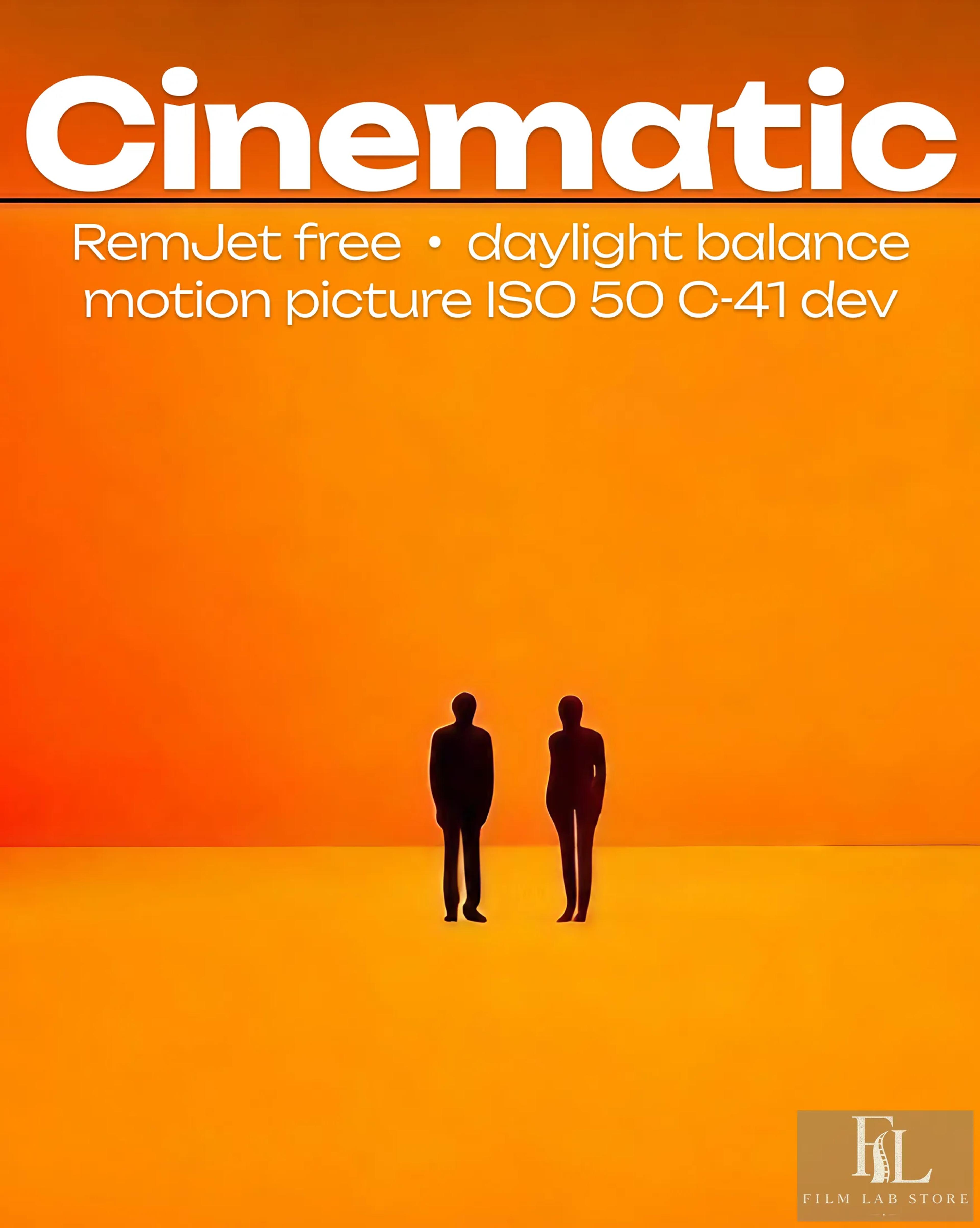 Cinematic 50D - colour motion picture film 135, 36 exposures