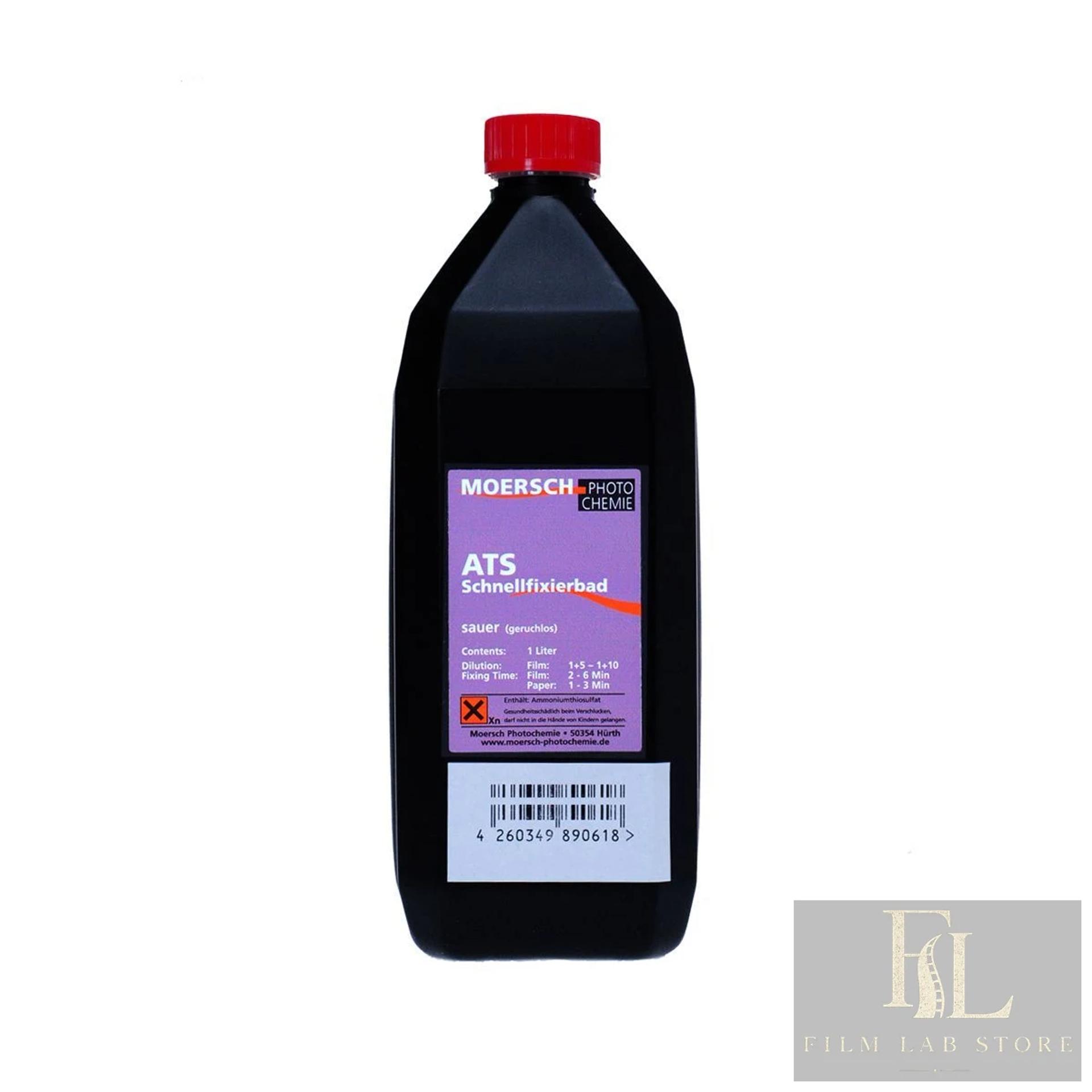 Moersch ATS Acidic — slightly acid rapid fixer, 1 litre concentrate