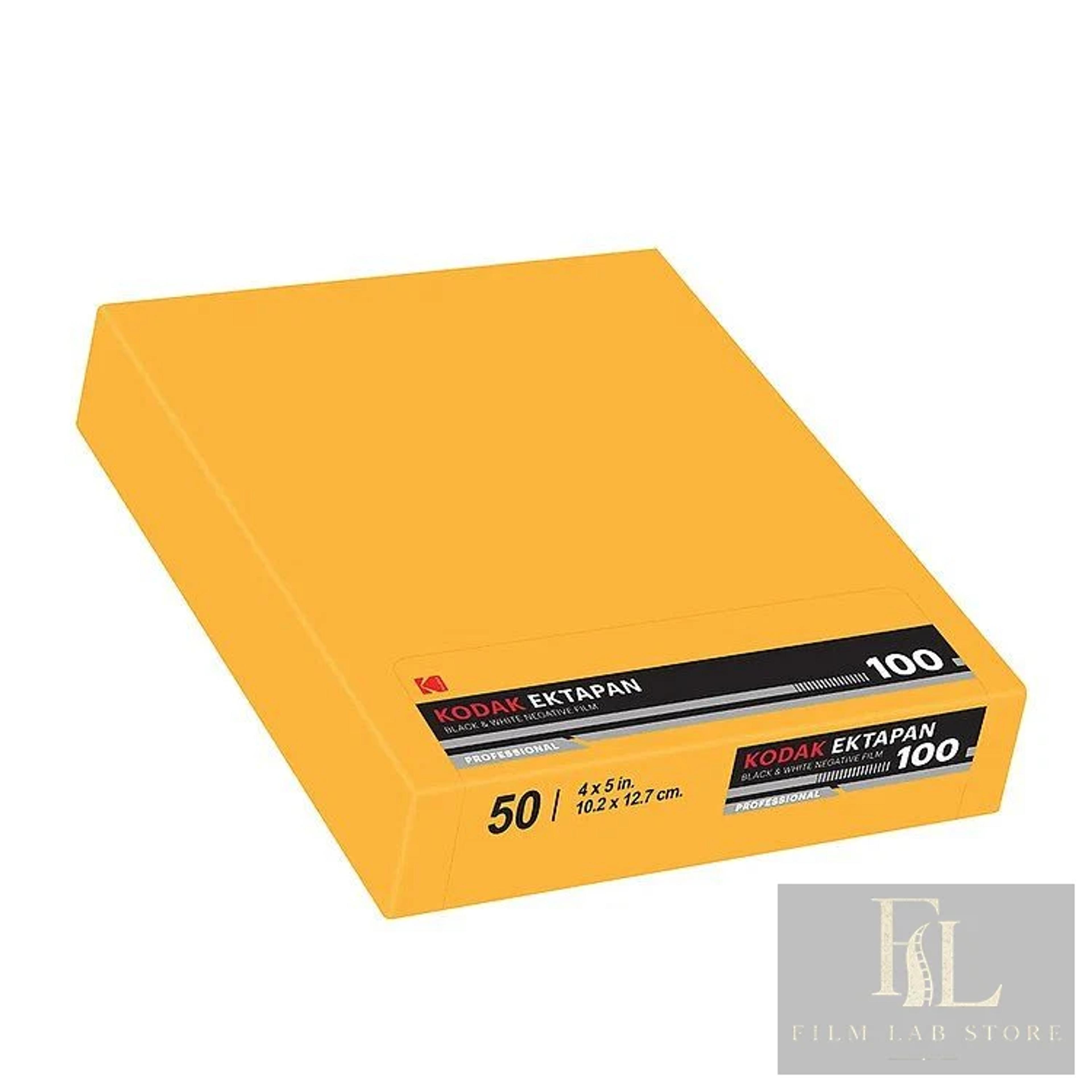 KODAK EKTAPAN PRO 100 10,2x12,7 CM (4x5 INCH) / 50 Sheets