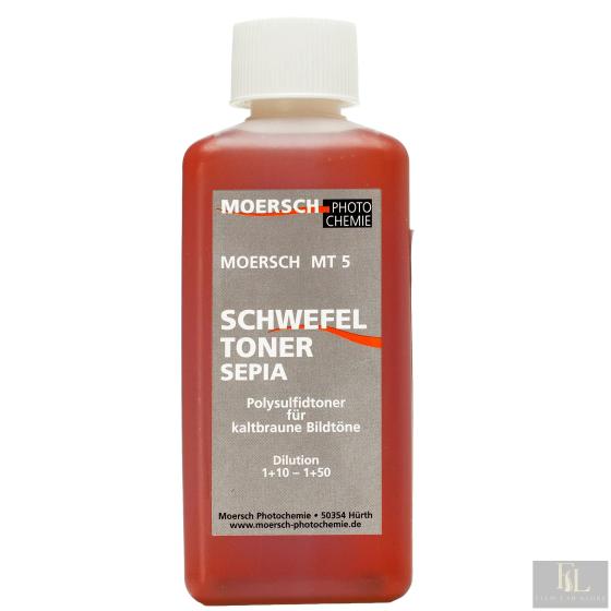MOERSCH MT5 Sepia Sulphide Toner 100 ml 100 ml conc.
