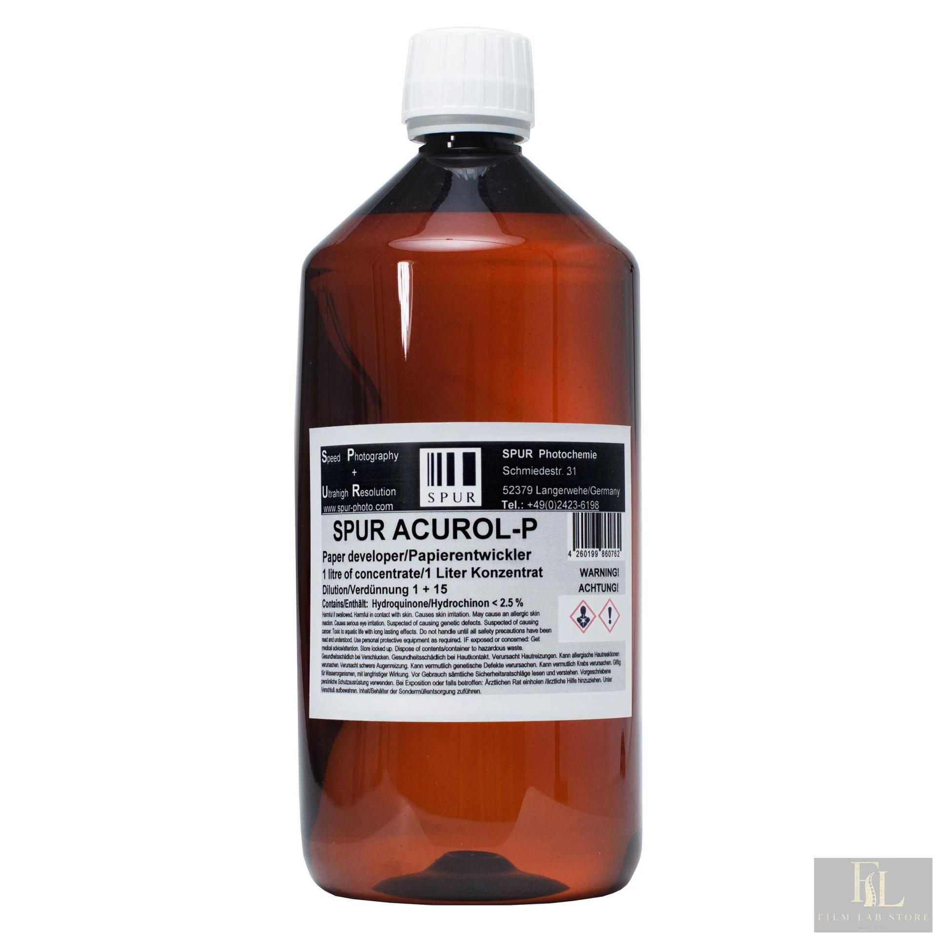 SPUR Acurol P — paper developer, 1 litre concentrate