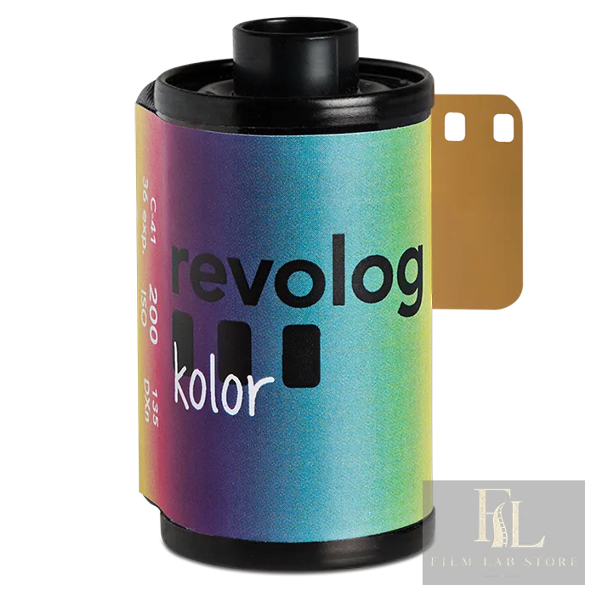 Revolog Kolor 200 — цветная фотоплёнка 135 с градиентами, 36 кадров, ISO 200