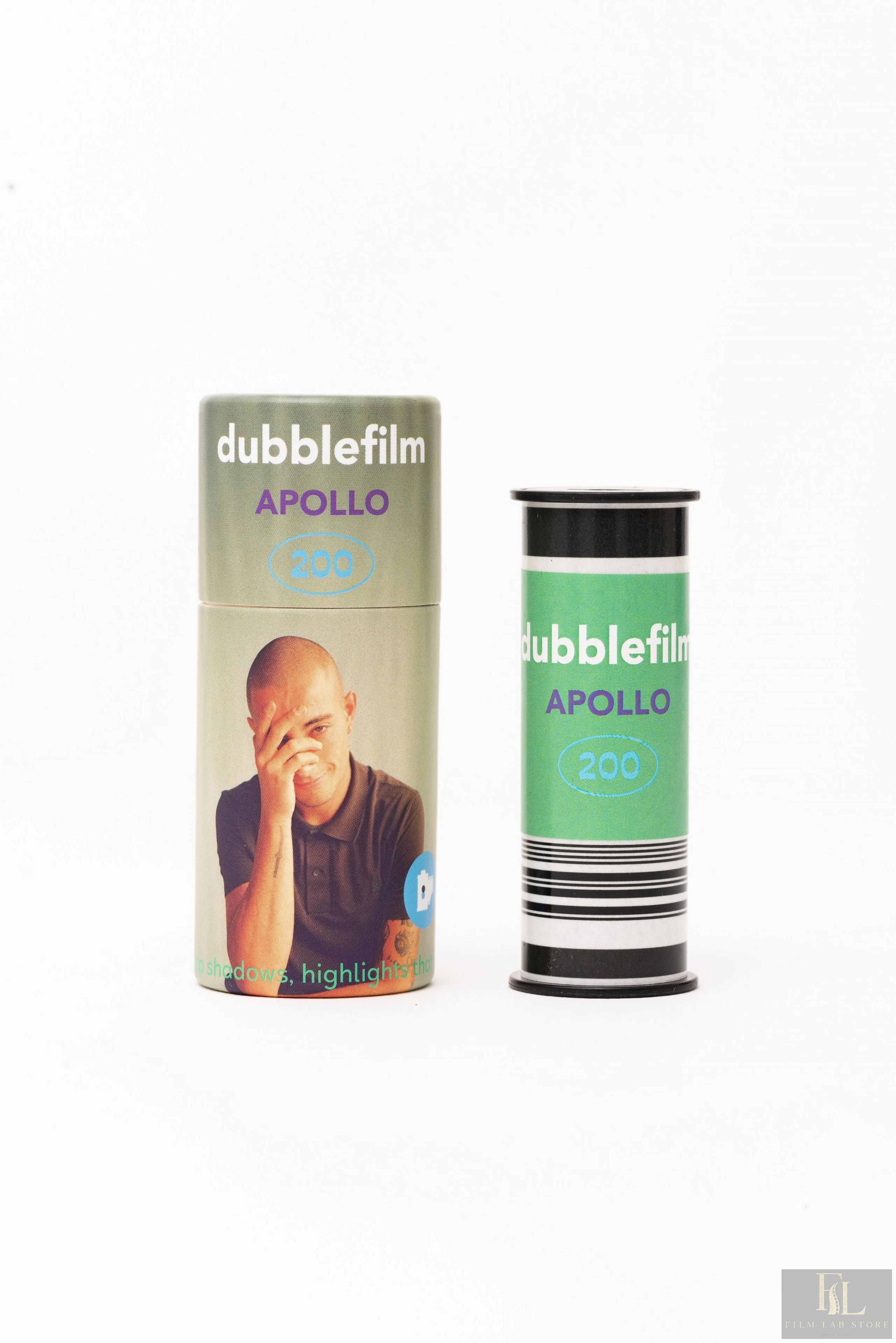 dubblefilm Apollo — цветная фотоплёнка 120, ISO 200, сине-жёлтый тон