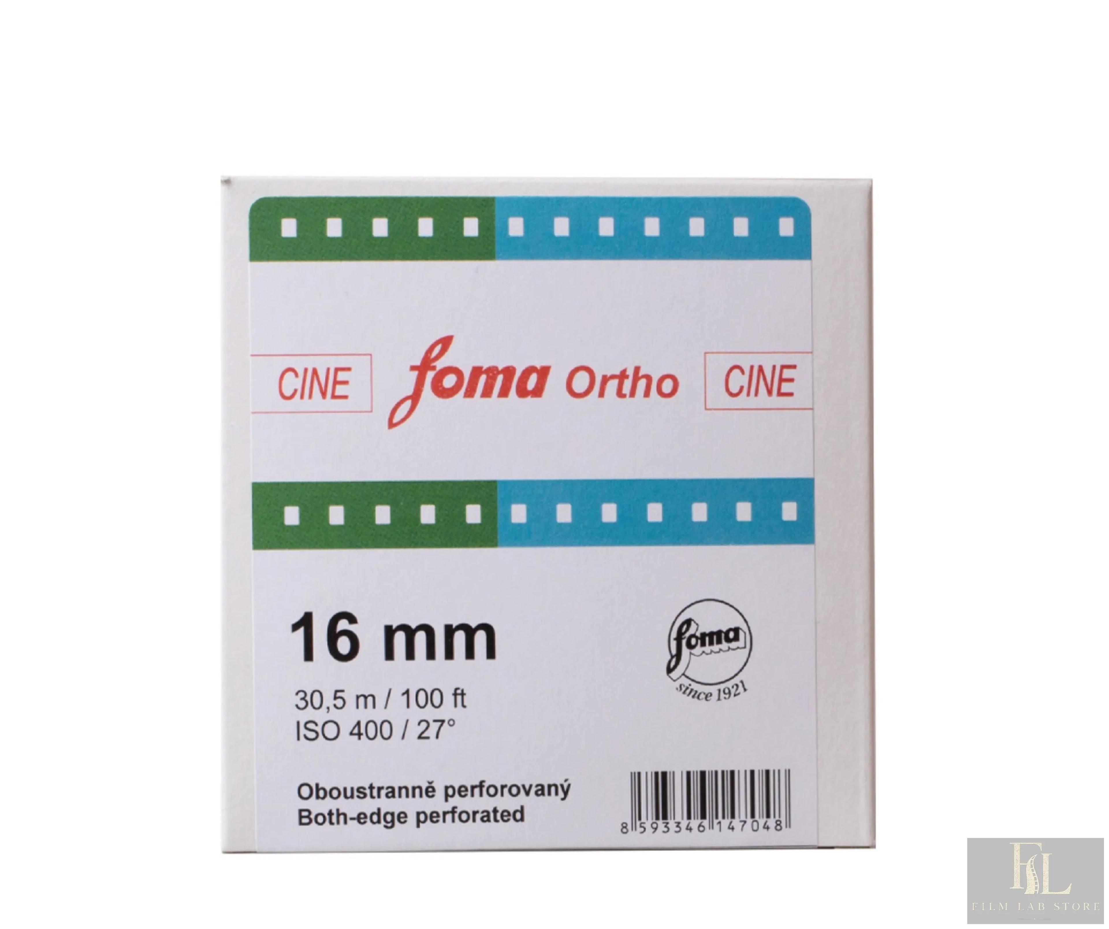 FOMA Cine Ortho 400 16mm/ 30,5m perforated on both sides