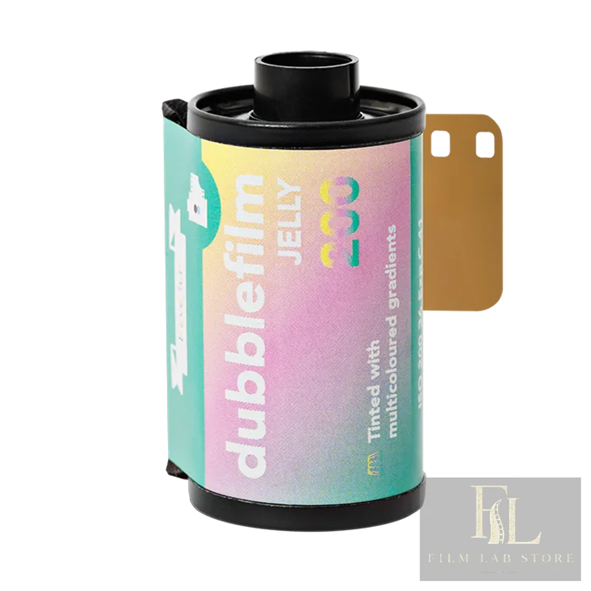 dubblefilm Jelly 200 — цветная фотоплёнка 135 с яркими цветами, 36 кадров, ISO 200