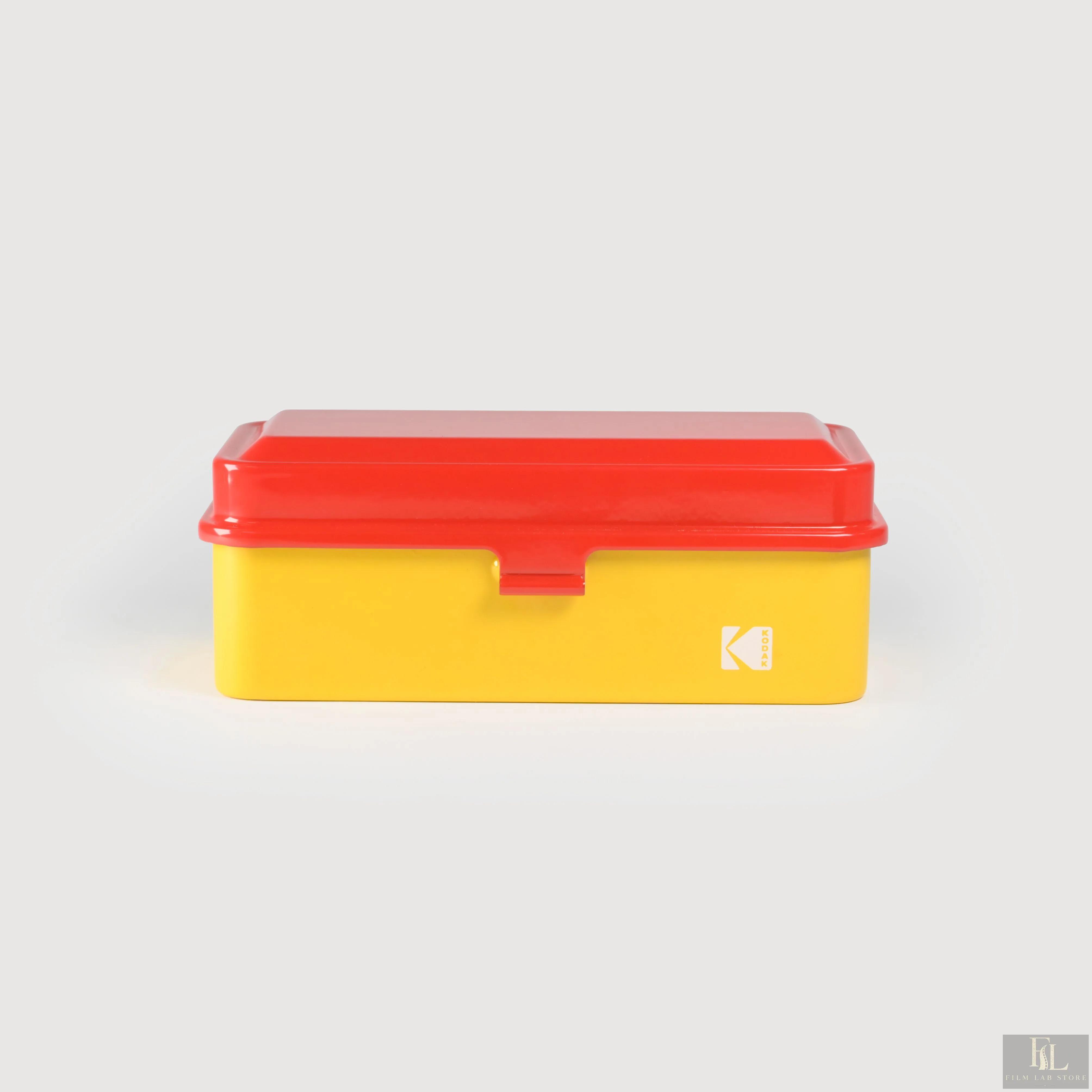 KODAK 120/135 Film Case - yellow red lid