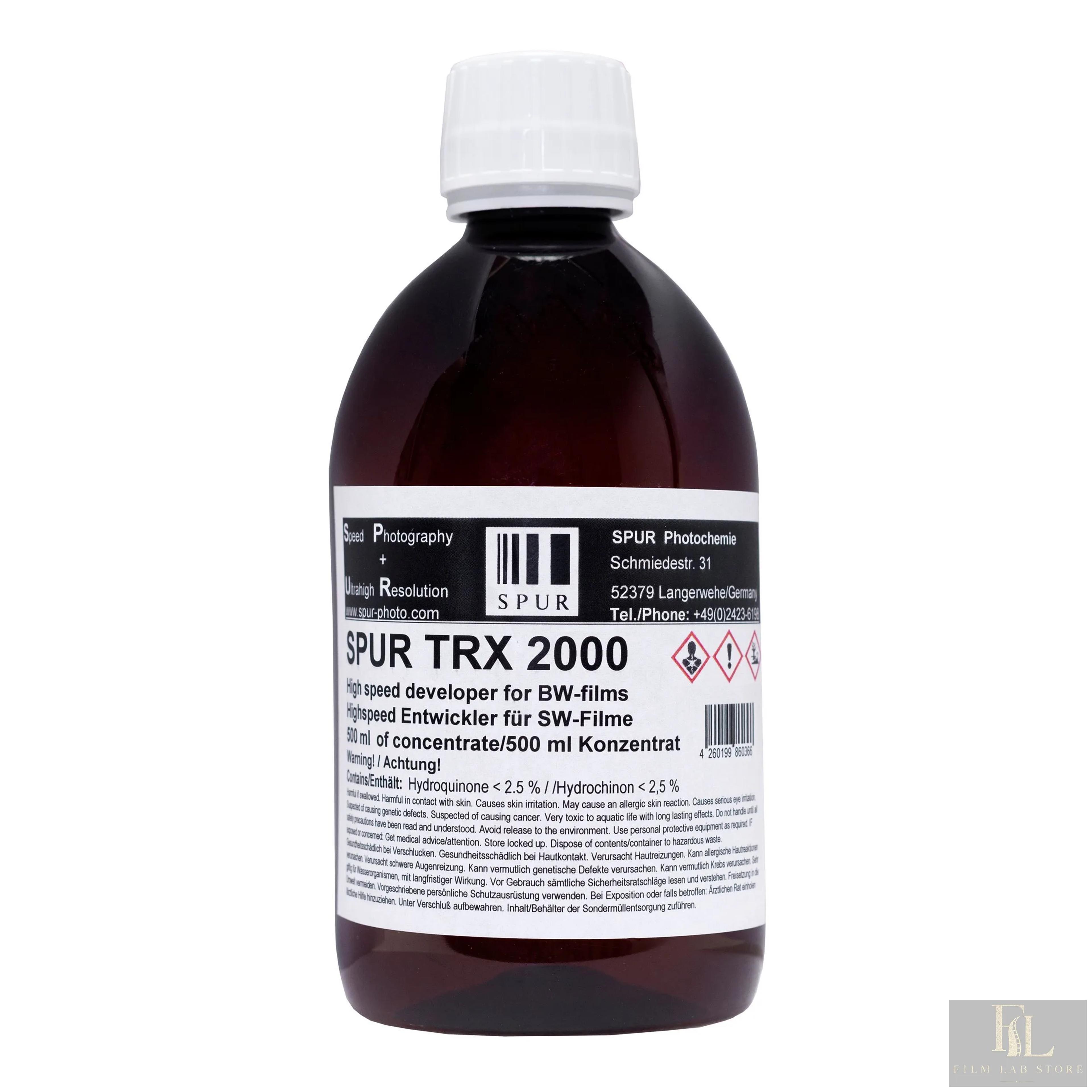 SPUR TRX 2000 High-Speed Developer 500 ml conc.
