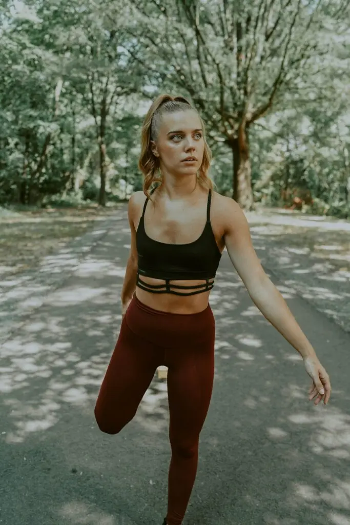 warming up stretches