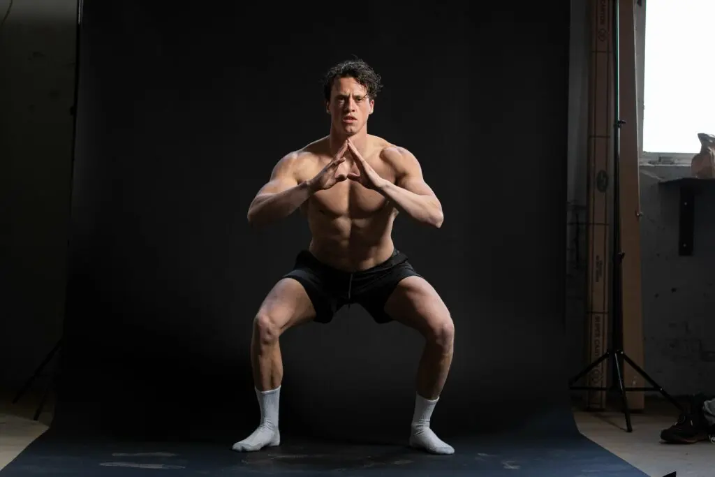 squat lichaamsgewicht