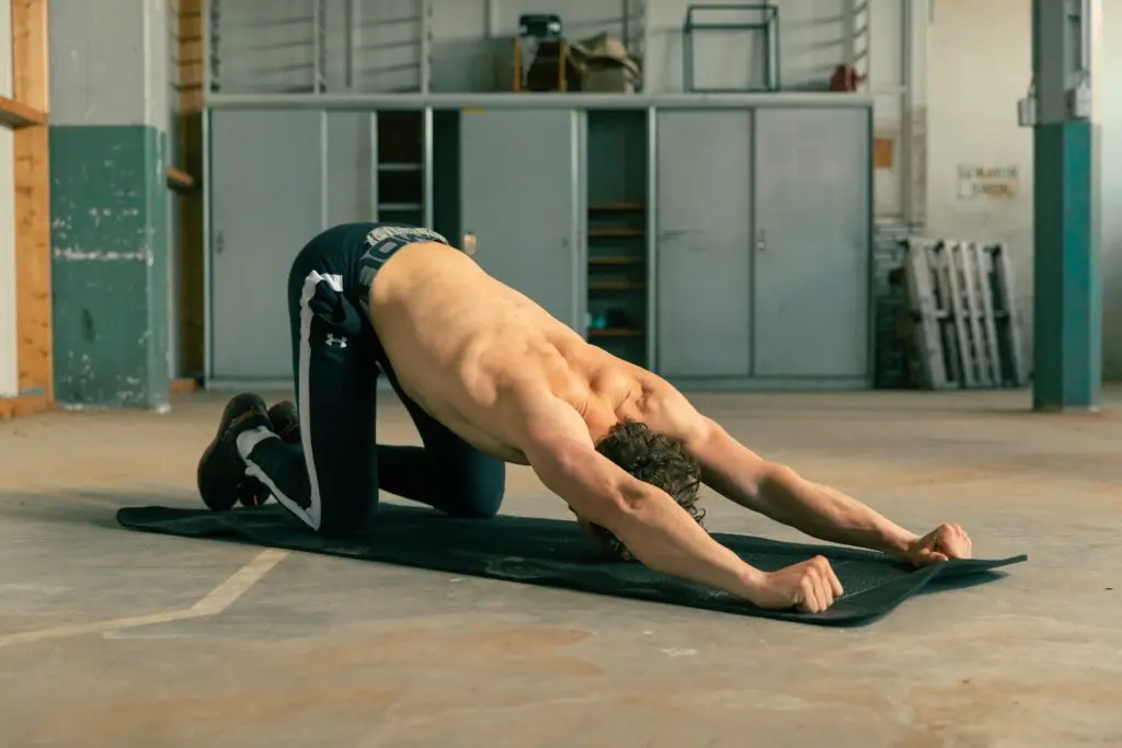 statische stretch yoga