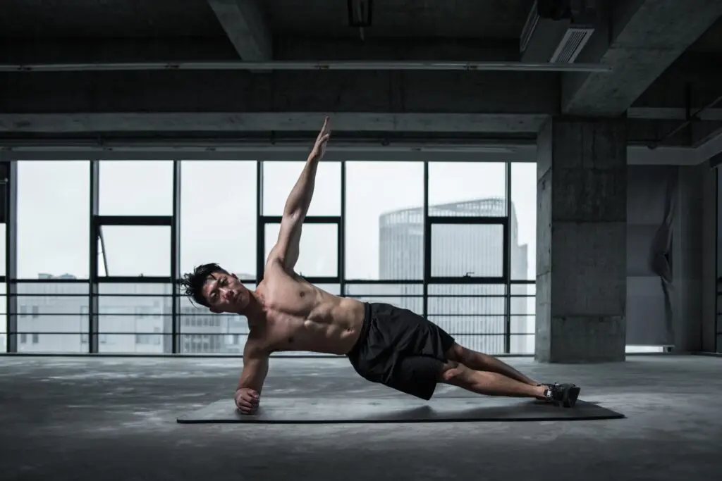 sixpack oefeningen side planks