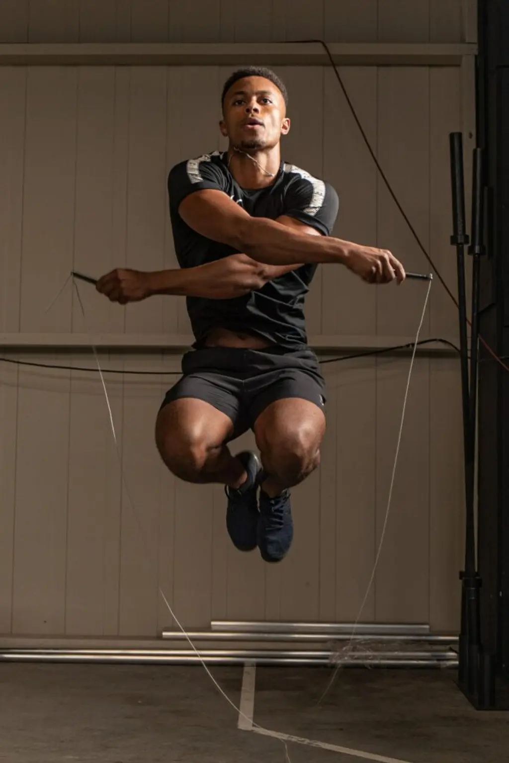 touwtje springen tijdens hiit training