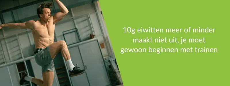 begin met trainen