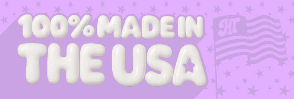 100% made in the USA!