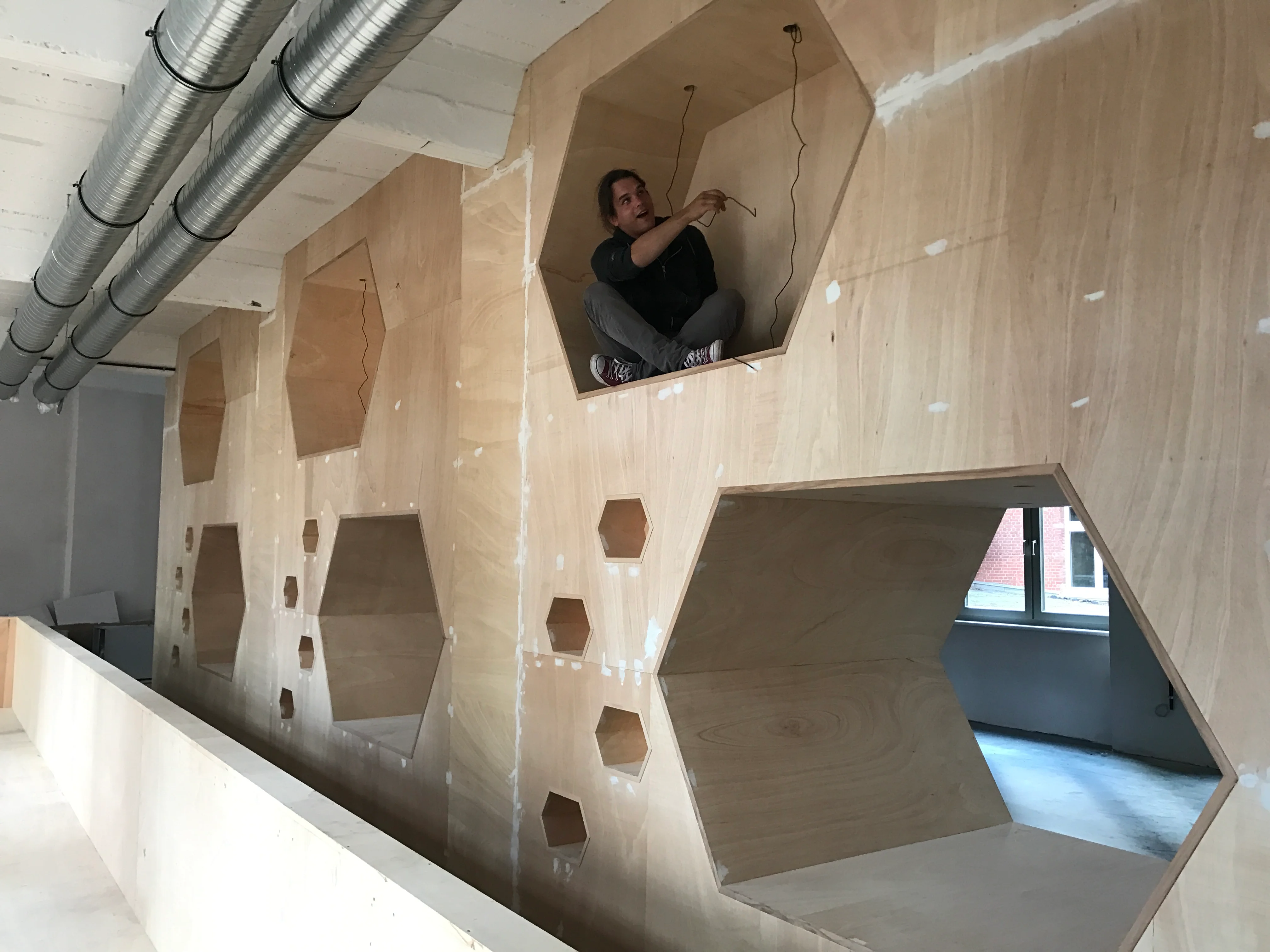 CODE campus in construction