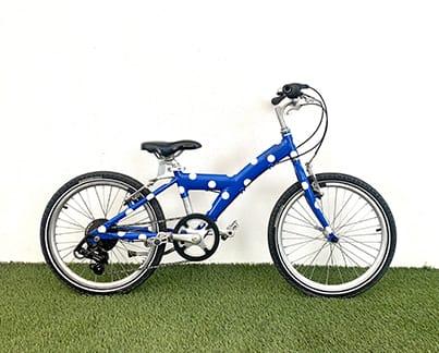 Vélo enfant 16 pouces bleu à pois