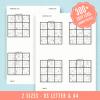 Sudoku Printable Adults Puzzles Sudoku Book Hard Vol 2, digital download, sudoku puzzle, children, puzzle for kids, brain teaser puzzle thumbnail 3