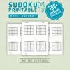 Sudoku Printable Adults Puzzles Sudoku Book Hard Vol 4, digital download, sudoku puzzle, children, puzzle for kids, brain teaser puzzle thumbnail 1