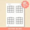Sudoku Printable Adults Puzzles Sudoku Book Easy Vol 2, digital download, sudoku puzzle, children, puzzle for kids, brain teaser puzzle thumbnail 4