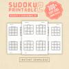 Sudoku Printable Adults Puzzles Sudoku Book Easy Vol 2, digital download, sudoku puzzle, children, puzzle for kids, brain teaser puzzle thumbnail 1