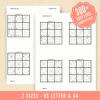 Sudoku Printable Adults Puzzles Sudoku Book Easy Vol 2, digital download, sudoku puzzle, children, puzzle for kids, brain teaser puzzle thumbnail 3
