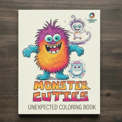 Monster Cuties Coloring Book