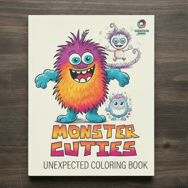 Monster Cuties Coloring Book