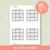 Sudoku Printable Adults Puzzles Sudoku Book Easy Vol 4, digital download, sudoku puzzle, children, puzzle for kids, brain teaser puzzle thumbnail 4