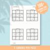 Sudoku Printable Adults Puzzles Sudoku Book Medium Vol 3, digital download, sudoku puzzle, children, puzzle for kids, brain teaser puzzle thumbnail 2