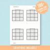 Sudoku Printable Adults Puzzles Sudoku Book Medium Vol 3, digital download, sudoku puzzle, children, puzzle for kids, brain teaser puzzle thumbnail 4