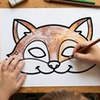 DIY Wolf Mask Coloring Page – Free Printable PDF for Kids thumbnail 2