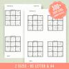 Sudoku Printable Adults Puzzles Sudoku Book Easy Vol 4, digital download, sudoku puzzle, children, puzzle for kids, brain teaser puzzle thumbnail 3