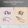 Solfege Poster, Hand Sign Solfege Poster, Do Re Mi Music Theory Classroom, Music Theory Poster,Printable Solfege Chart Singing Student thumbnail 3