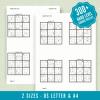 Sudoku Printable Adults Puzzles Sudoku Book Hard Vol 4, digital download, sudoku puzzle, children, puzzle for kids, brain teaser puzzle thumbnail 3