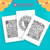 Mazes for kids printable worksheets, Labyrinth, printable activites, activities worksheet, digital download, printable mazes, Bonus coloring thumbnail 5