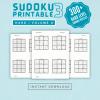 Sudoku Printable Adults Puzzles Sudoku Book Hard Vol 3, digital download, sudoku puzzle, children, puzzle for kids, brain teaser puzzle thumbnail 1