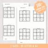 Sudoku Printable Adults Puzzles Sudoku Book Medium Vol 1, digital download, sudoku puzzle, children, puzzle for kids, brain teaser puzzle thumbnail 3