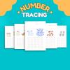 20 Number tracing worksheets, Trace number worksheet, preschool worksheets, 0-20 Printable Number Tracing, Kids Tracing,handwriting practice thumbnail 3