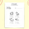 Letter Sounds Worksheets digital download, printable alphabet beginning sound worksheets, alphabet worksheets, alphabet writing, preschool thumbnail 6