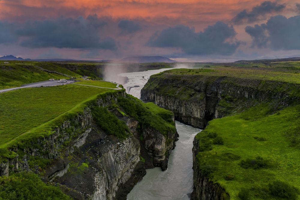 Gullfoss Canyon