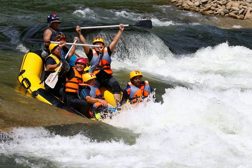 White Water Rafting on the Hvítá River