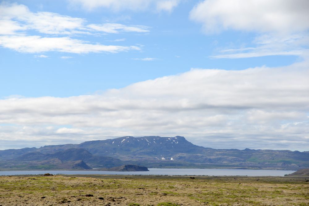 Landscape at thingvallavatn, Iceland, Europe