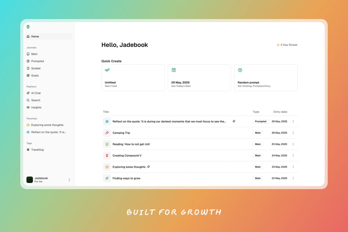 Introducing Jadebook