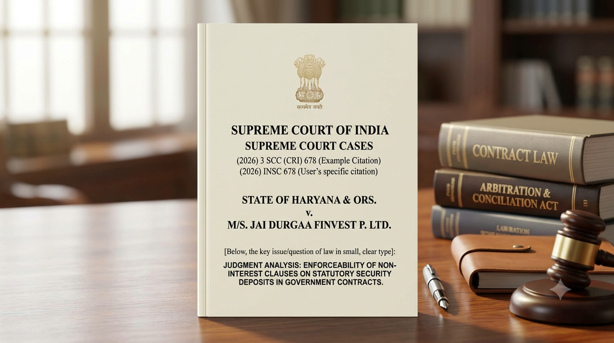 State of Haryana & Ors. v. M/s. Jai Durgaa Finvest P. Ltd.