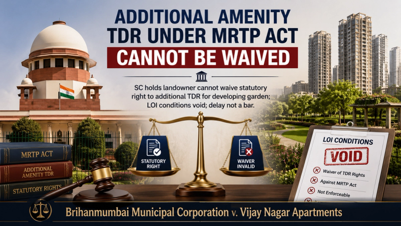 Brihanmumbai Municipal Corporation v. Vijay Nagar Apartments