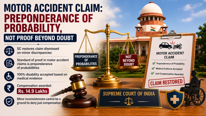 Raj Kumar Das (Dead) Through LRs v. National Insurance Co. Ltd.